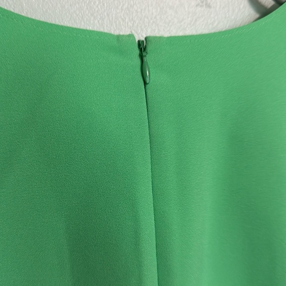 J. Crew Green Scalloped Dress - Picture 4 of 6